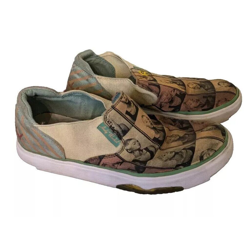 Andy Warhol Royal Elastics Women's Shoes Size 5 Slip On